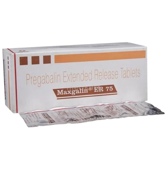 maxgalin er 75mg tablet 10's